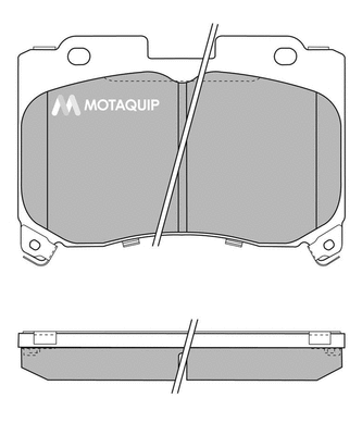 Brake Pad Set, disc brake (LVXL144)