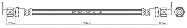 Brake Hose (VBH238)