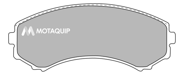 Brake Pad Set, disc brake (LVXL1079)