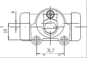 Wheel Brake Cylinder (VWC419)