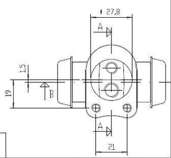 Wheel Brake Cylinder (VWC526)