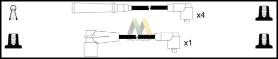 Ignition Cable Kit (LDRL1541)