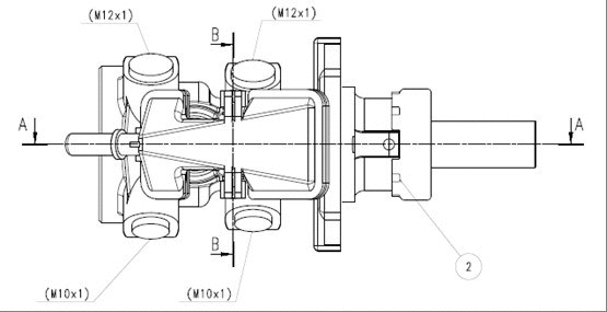 Brake Master Cylinder (VMC243)