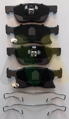 Brake Pad Set, disc brake (LVXL1876)