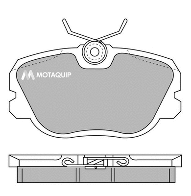 Brake Pad Set, disc brake (LVXL603)