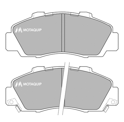 Brake Pad Set, disc brake (LVXL877)
