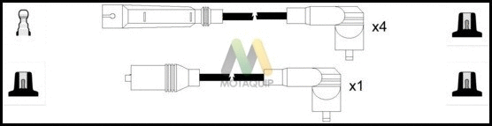 Ignition Cable Kit (LDRL1682)