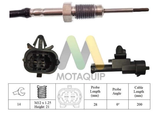 Sensor, exhaust gas temperature (LVET247)