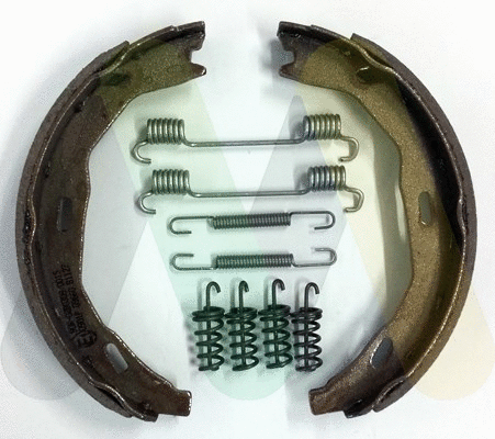 Brake Shoe Set, parking brake (LVBS817)