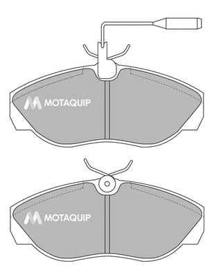 Brake Pad Set, disc brake (LVXL889)