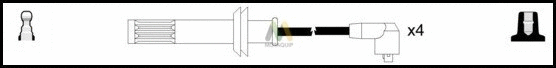 Ignition Cable Kit (LDRL1267)