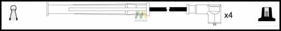 Ignition Cable Kit (LDRL864)