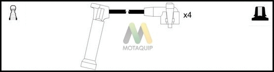 Ignition Cable Kit (LDRL574)