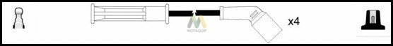 Ignition Cable Kit (LDRL467)