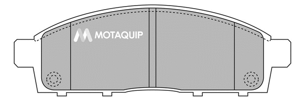 Brake Pad Set, disc brake (LVXL1336)