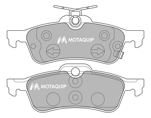 Brake Pad Set, disc brake (LVXL1322)