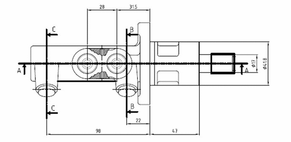 Brake Master Cylinder (VMC135)