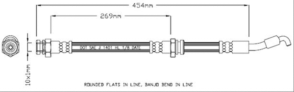 Brake Hose (VBJ132)