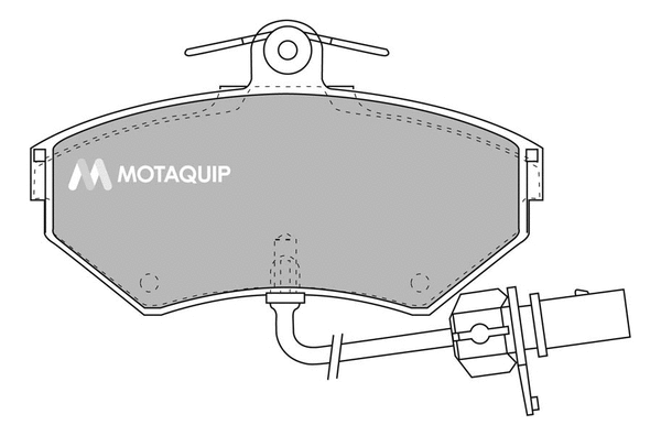 Brake Pad Set, disc brake (LVXL1016)
