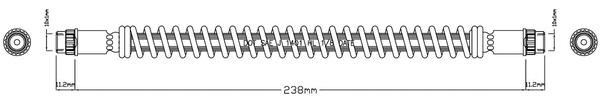 Brake Hose (VBJ555)