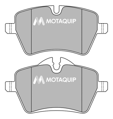 Brake Pad Set, disc brake (LVXL1390)