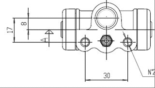 Wheel Brake Cylinder (VWC803)