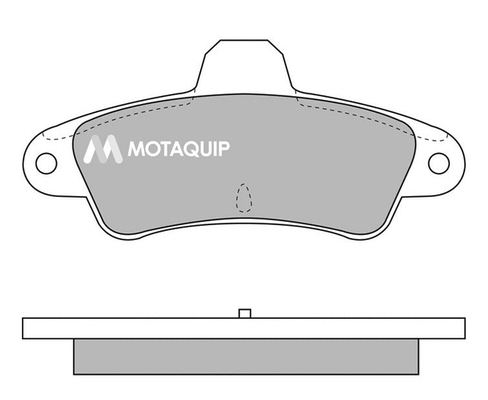 Brake Pad Set, disc brake (LVXL271)