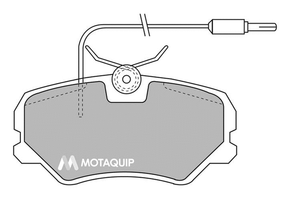 Brake Pad Set, disc brake (LVXL311)