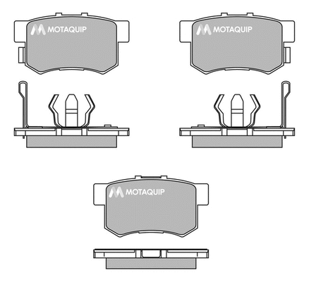 Brake Pad Set, disc brake (LVXL1442)