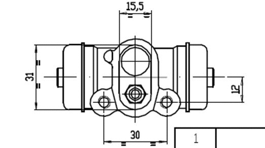 Wheel Brake Cylinder (VWC503)