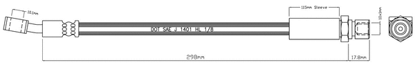 Brake Hose (VBH1023)