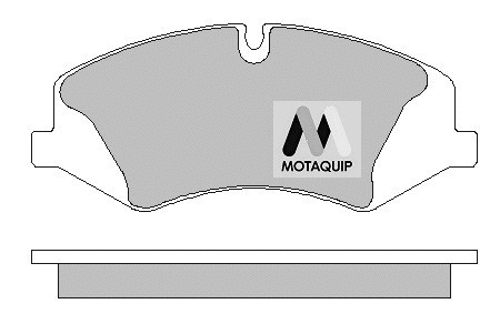 Brake Pad Set, disc brake (LVXL1645)