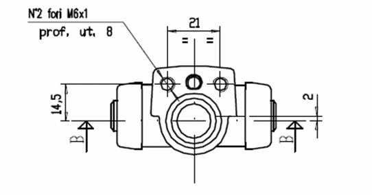 Wheel Brake Cylinder (VWC202)
