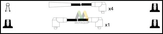 Ignition Cable Kit (LDRL1606)