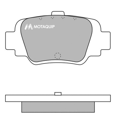 Brake Pad Set, disc brake (LVXL663)