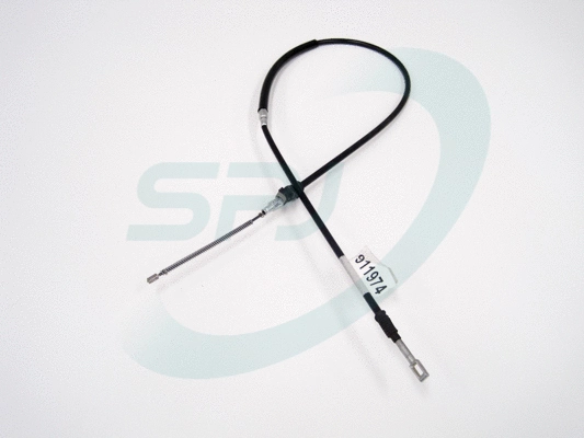 Cable Pull, parking brake (7771)