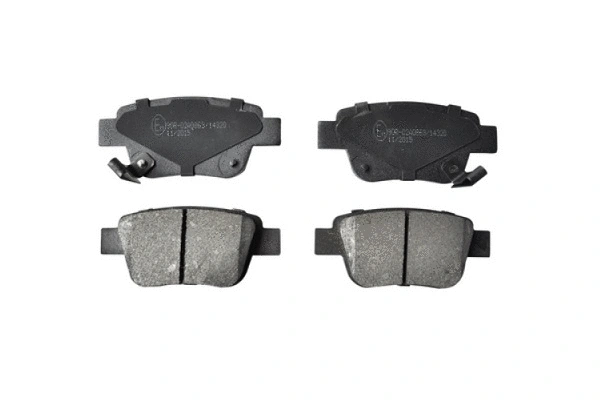 Brake Pad Set, disc brake (71796)