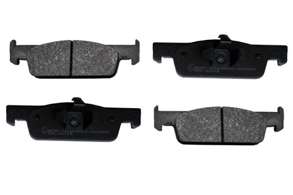 Brake Pad Set, disc brake (71672)