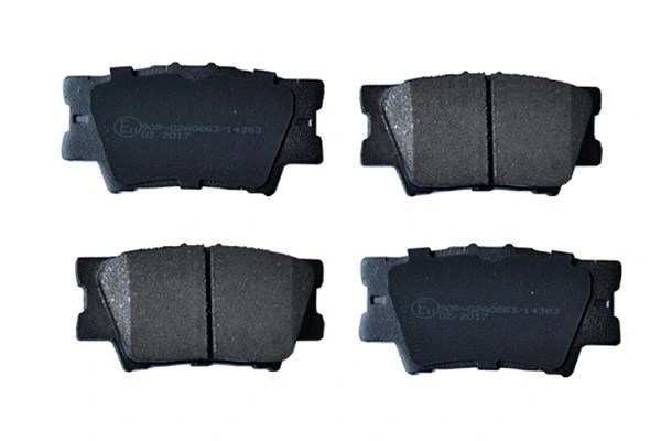 Brake Pad Set, disc brake (55386)