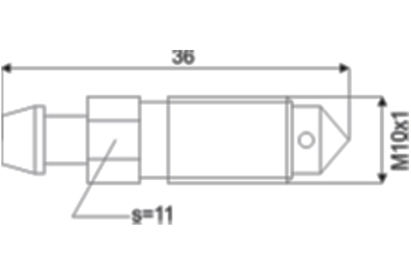 Bleeder Screw/Valve, wheel brake cylinder