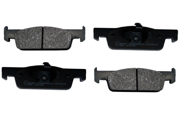 Brake Pad Set, disc brake (55284)