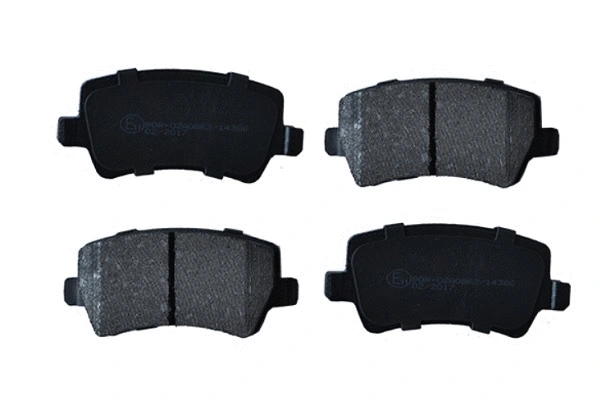 Brake Pad Set, disc brake (55400)
