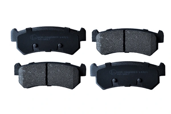 Brake Pad Set, disc brake (55435)