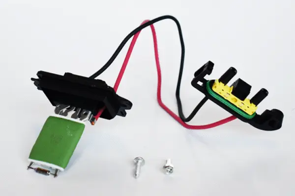 Resistor, interior blower