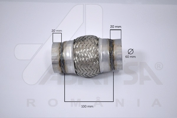 Flexible Pipe, exhaust system (62067)