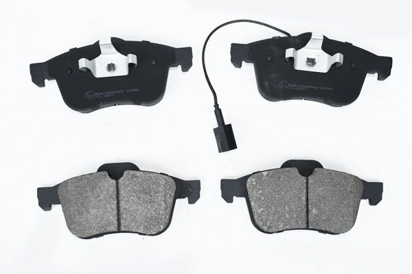 Brake Pad Set, disc brake (74257)