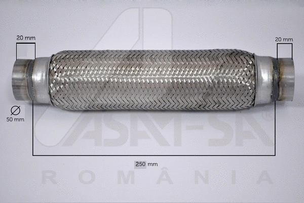 Flexible Pipe, exhaust system (60098)