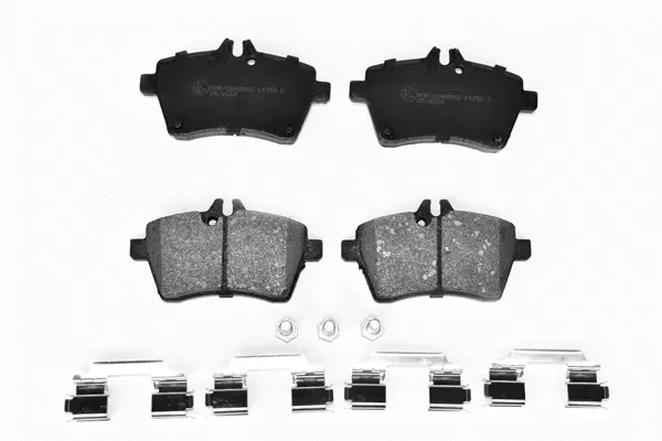 Brake Pad Set, disc brake (74525)
