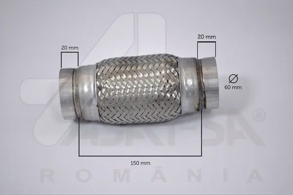 Flexible Pipe, exhaust system (60104)
