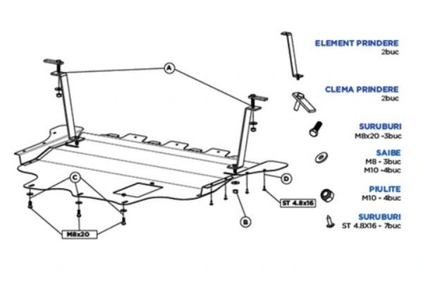 Engine Guard/Skid Plate (67669)